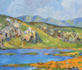 Load image into Gallery viewer, Mid Century Original Landscape Oil Painting From Sweden
