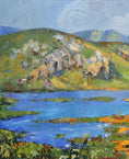 Load image into Gallery viewer, Mid Century Original Landscape Oil Painting From Sweden
