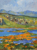 Load image into Gallery viewer, Mid Century Original Landscape Oil Painting From Sweden
