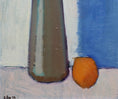 Load image into Gallery viewer, Striking Mid Century Still Life Oil Painting H Rex Sweden 1959
