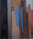 Load image into Gallery viewer, Vintage Art Room Original Artist Atelier Painting from Sweden

