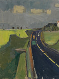 Load image into Gallery viewer, Mid Century Original Oil Painting From Sweden By G Sandberg
