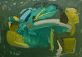 Load image into Gallery viewer, Mid Century Original Abstract Oil Painting from Sweden By E Persson
