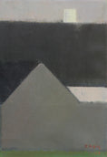 Load image into Gallery viewer, Original Vintage Farmhouse Oil Painting from Sweden
