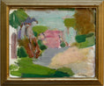 Load image into Gallery viewer, Mid Century Original Coastal Oil Painting From Sweden
