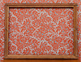Load image into Gallery viewer, Vintage Art Room Checkered Pattern Tramp Art Frame
