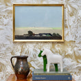 Load image into Gallery viewer, Mid Century Original Landscape Oil Painting from Sweden
