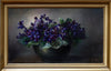 Original Still Life Floral Oil Painting Sweden