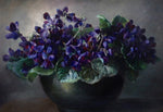 Original Still Life Floral Oil Painting Sweden