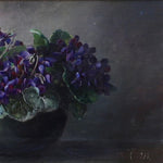 Original Still Life Floral Oil Painting Sweden