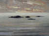 Mid Century Original Coastal Oil Painting From Sweden