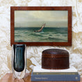 Load image into Gallery viewer, Original Sailboat Oil Painting From Sweden

