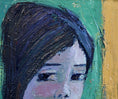 Load image into Gallery viewer, Vintage Art Room Mid Century Girl's Portrait Sweden
