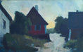 Load image into Gallery viewer, Mid Century Original Landscape Oil Painting From Sweden
