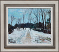 Load image into Gallery viewer, Vintage Mid Century Landscape Painting By G Berglund Sweden
