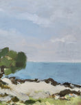 Load image into Gallery viewer, Mid Century Original Landscape Oil Painting From Sweden
