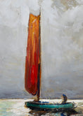 Load image into Gallery viewer, Mid Century Original Oil Painting From Sweden by K Normann
