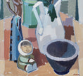 Load image into Gallery viewer, Mid Century Original Still Life Floral Oil Painting Sweden
