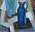 Load image into Gallery viewer, Vintage Mid Century Interior Oil Painting From Sweden by J Bören
