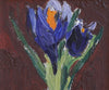 Vintage Mid Century Still Life of Crocuses From Sweden