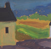 Vintage Landscape Oil Painting by S Grandin Sweden