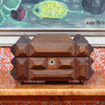 Load image into Gallery viewer, Vintage Art Room Tramp Art Box

