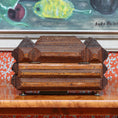 Load image into Gallery viewer, Vintage Art Room Tramp Art Box
