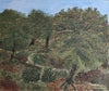 Mid Century Vintage Oil Painting From Sweden by A Sjöberg