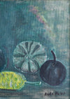 Vintage Mid Century Still Life Oil Painting From Sweden