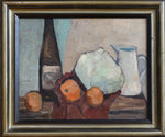 Mid Century Vintage Kitchen Still Life Painting from Sweden