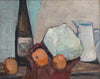 Mid Century Vintage Kitchen Still Life Painting from Sweden