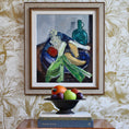 Load image into Gallery viewer, Mid Century Still Life Oil Painting by Listed Artist E Julius Sweden
