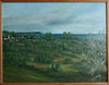 Mid Century Vintage Oil Painting From Sweden by Y Majvall