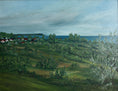 Load image into Gallery viewer, Mid Century Vintage Oil Painting From Sweden by Y Majvall
