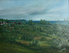 Mid Century Vintage Oil Painting From Sweden by Y Majvall