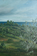 Load image into Gallery viewer, Mid Century Vintage Oil Painting From Sweden by Y Majvall
