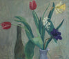 Swedish Vintage Art Still Life Oil Painting From Sweden