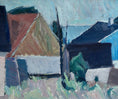Load image into Gallery viewer, Mid Century Original Coastal Oil Painting From Sweden

