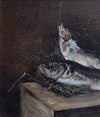 Swedish Vintage Art Kitchen Still Life Oil Painting From Sweden