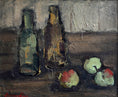 Load image into Gallery viewer, Mid Century Still Life Oil Painting from Sweden
