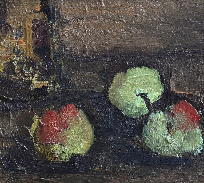 Mid Century Still Life Oil Painting from Sweden