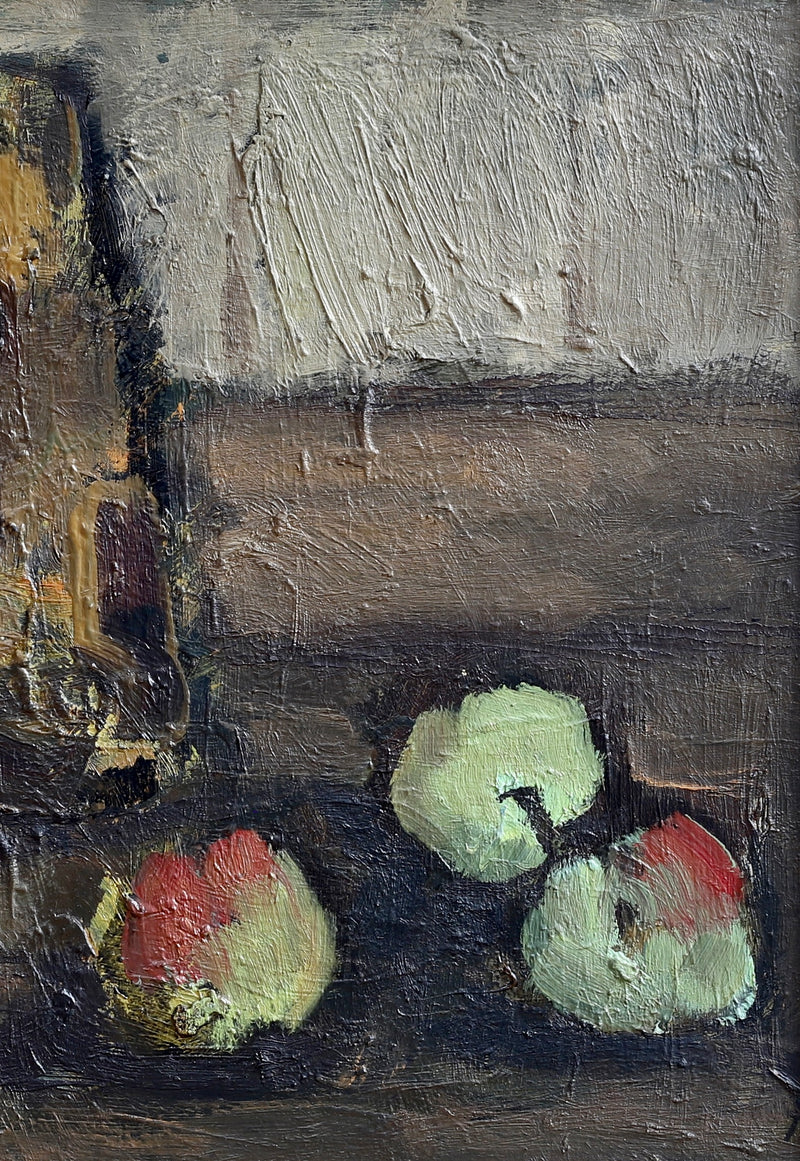 Mid Century Still Life Oil Painting from Sweden