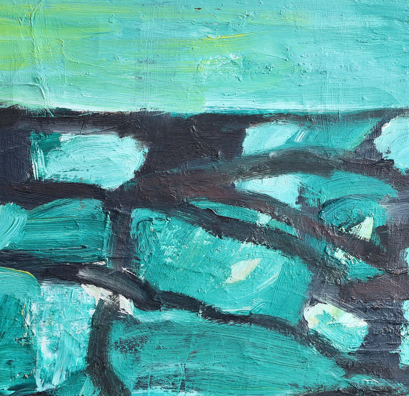 Mid Century Abstract By Bengt Delefors Sweden