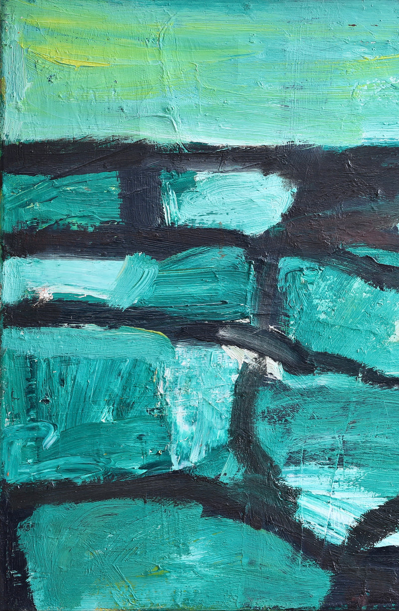 Mid Century Abstract By Bengt Delefors Sweden