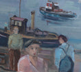 Load image into Gallery viewer, Vintage Art Room Mid Century Original Oil Painting from Sweden

