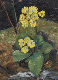 Load image into Gallery viewer, Original Floral Oil Painting Sweden Vintage Art Room
