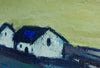 Vintage Mid Century Farmhouse Oil Painting By Walterström Sweden