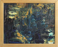 Load image into Gallery viewer, Vintage Art Room Original Abstract Oil Painting from Sweden
