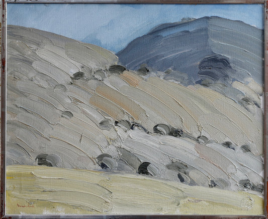Vintage Original Landscape Oil Painting By S Markhed Sweden