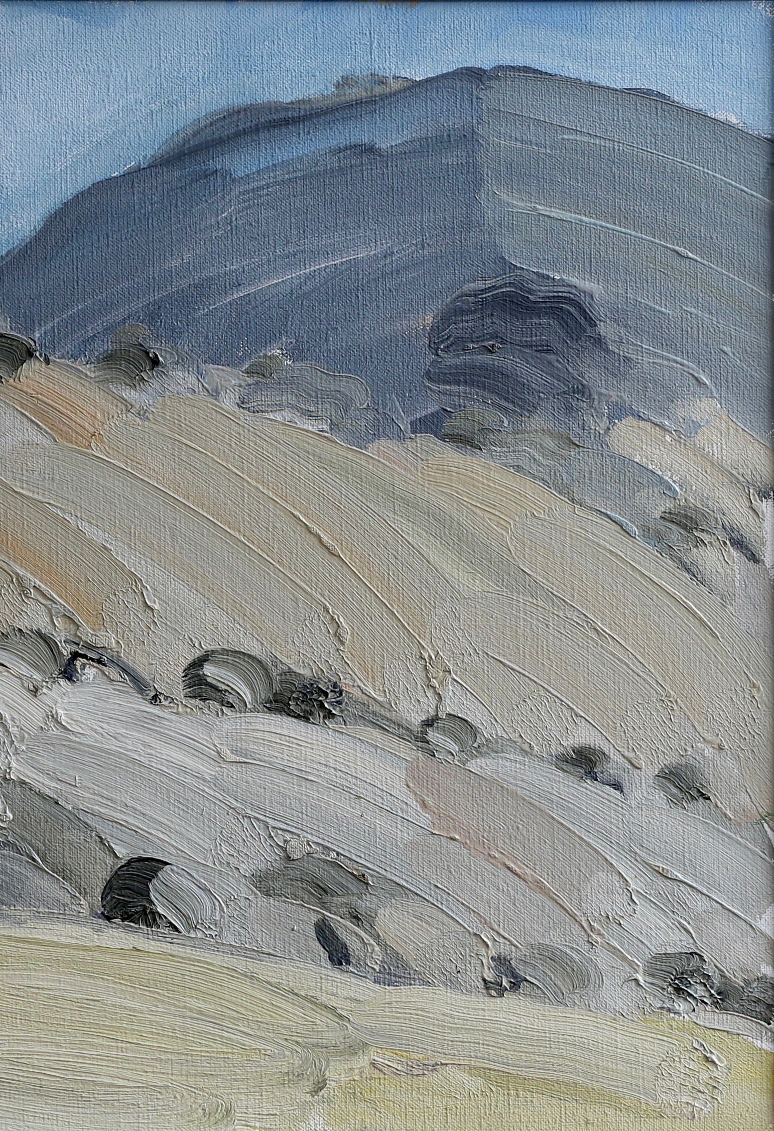 Vintage Original Landscape Oil Painting By S Markhed Sweden